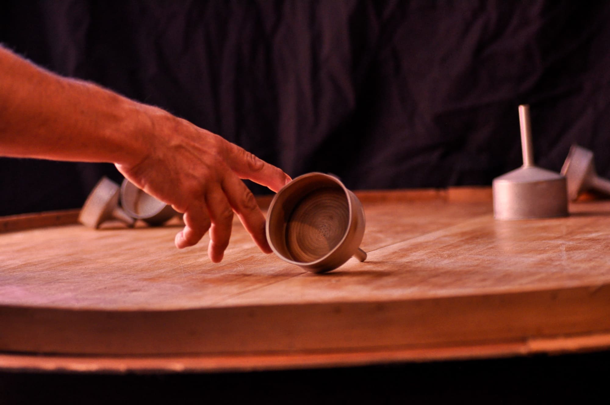 Numero T'ikiña de Circo Intemporal, Pablo Potocnjak Cia. Foto: Xana Calao.