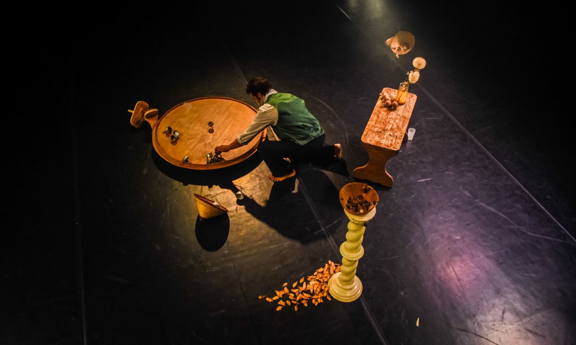 “T`ikiña” Circo Intemporal, Centro de residencia para la creación Tub d`Assaig 7`70, Terrassa, 2025. Foto: Xana Calao.